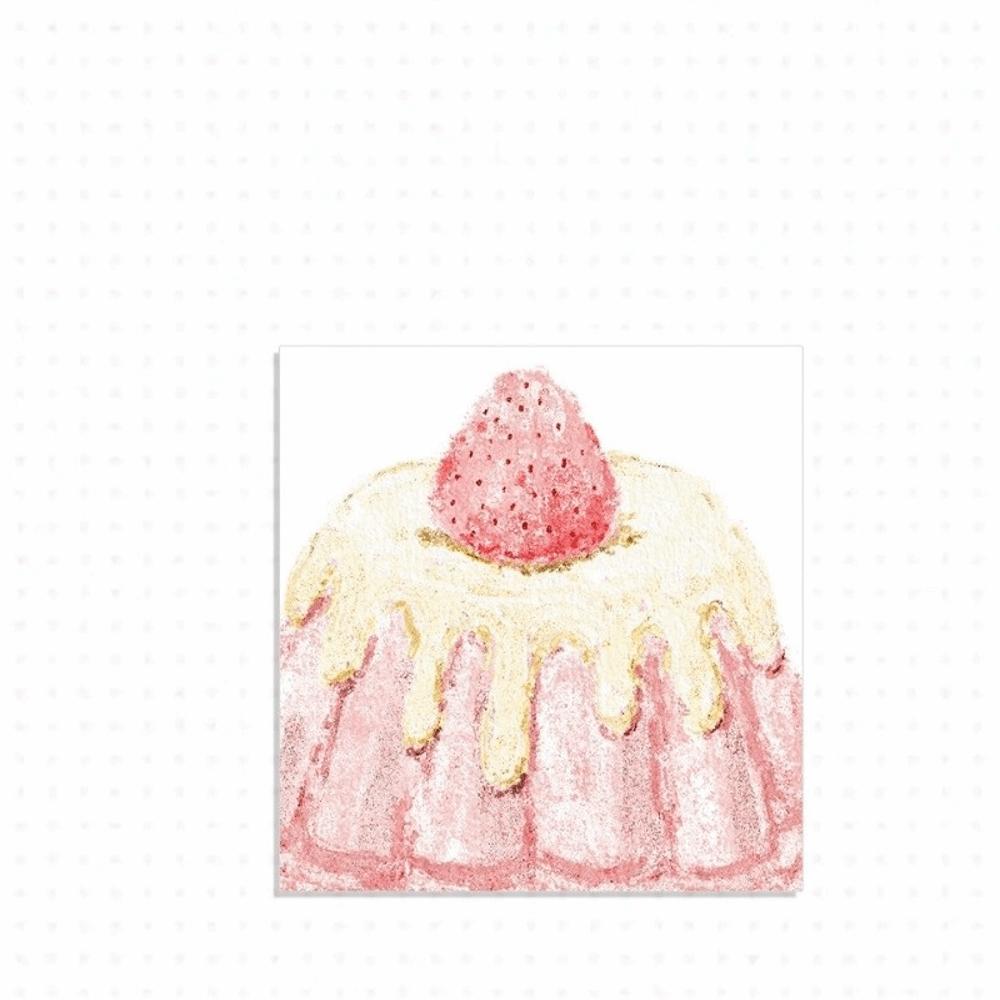 Multi-Pattern Fruit Cake Washi Tape Adhesive Fruit Pattern Journal Notes Cake Theme Crafts Making Album Journal Planner Tape