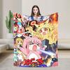 BOCCHI THE ROCK  Blanket Quality Warm Soft  Throw Blanket Winter Camping Couch Bed Comfortable Bedspread