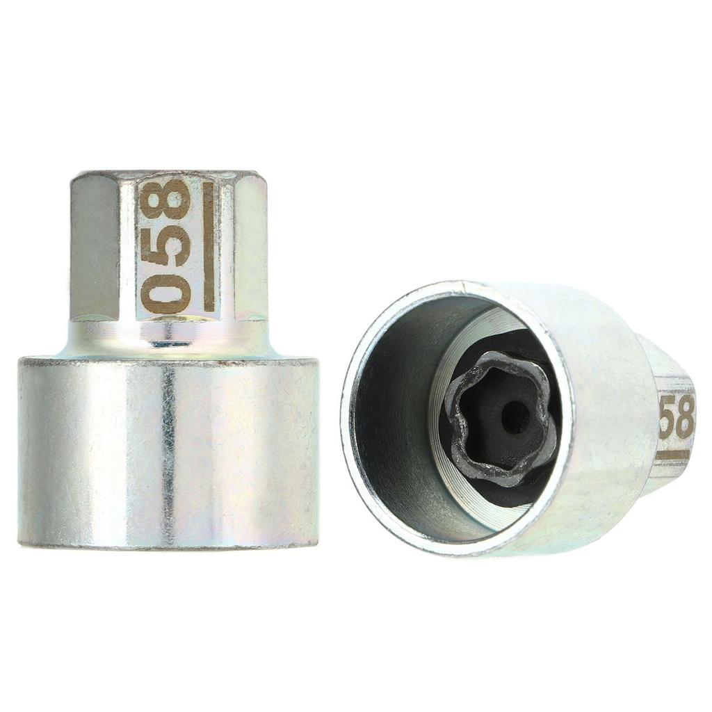 Wheel Lock Key Anti Theft Lugnut Socket Replacement for 1 3 5 6 7Series X1 X2 X3 X4 X5 X6 Z4