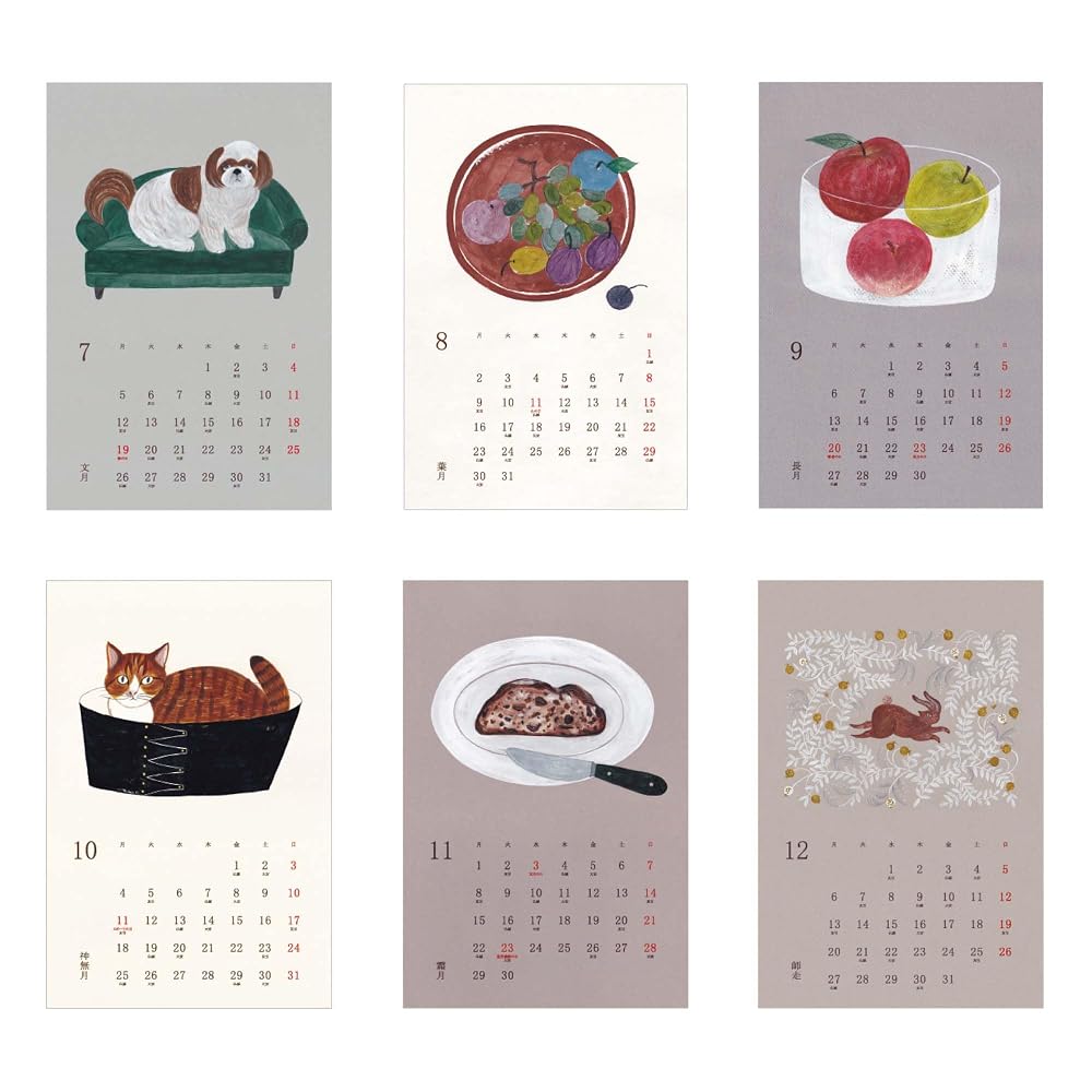 Elcommune Matoka 2027 Desk Calendar Living CAL182