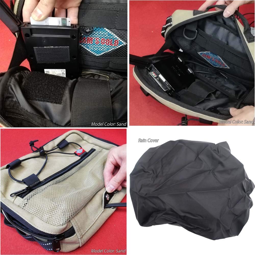 JAM'S GOLD EQUIPO Tool Bag, Sand, JGB-889