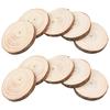 10 stuks Houten Schijven Schildersbord Onbewerkt Natuurlijk Grenen Ronde Schijven Cirkels Foto Fotografie DIY Knutsels Bruiloftsfeest Decor