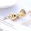 2 PCS  Fashion Women Crystal Rhinestone Hairpins Bow Knot Barrettes