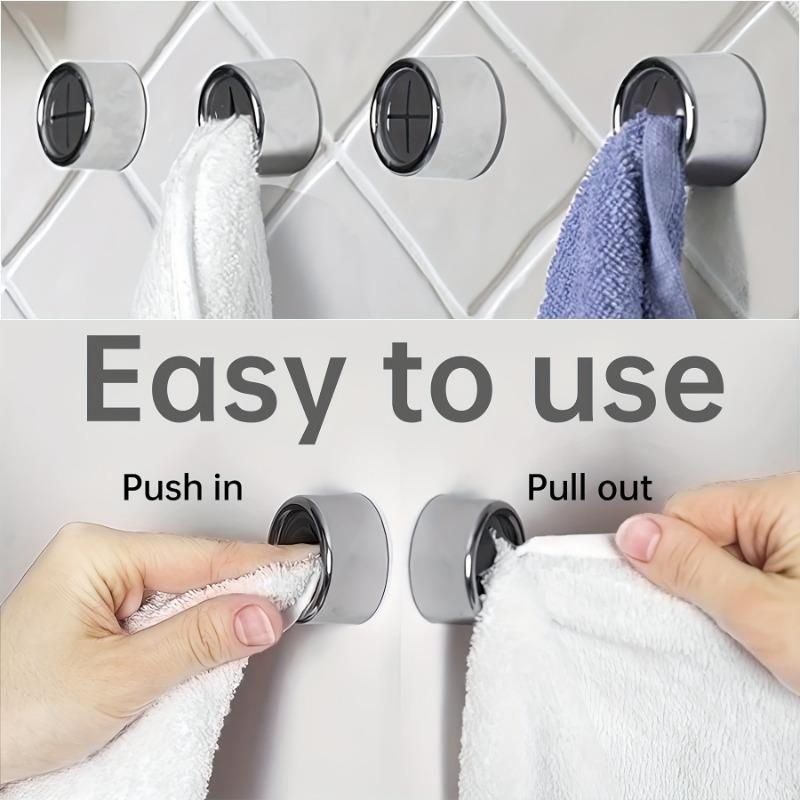 8pcs Portable Towel Plug No Need To Punch Holes Household Towel Storage Towel Plug, Suitable for Storing Towels