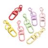 Colorful Lobster Clasp Hooks Keychain With Lobster Matel Clasps For DIY Jewelry Making Dog Buckle Neckalce Accessories 5-10pcs