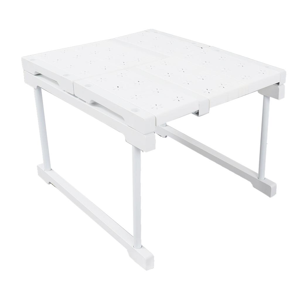 Closet Shelf Expandable Closet Shelf Storage Rack Adjustable Locker Shelf for Closet Width 48cm Height 32cm