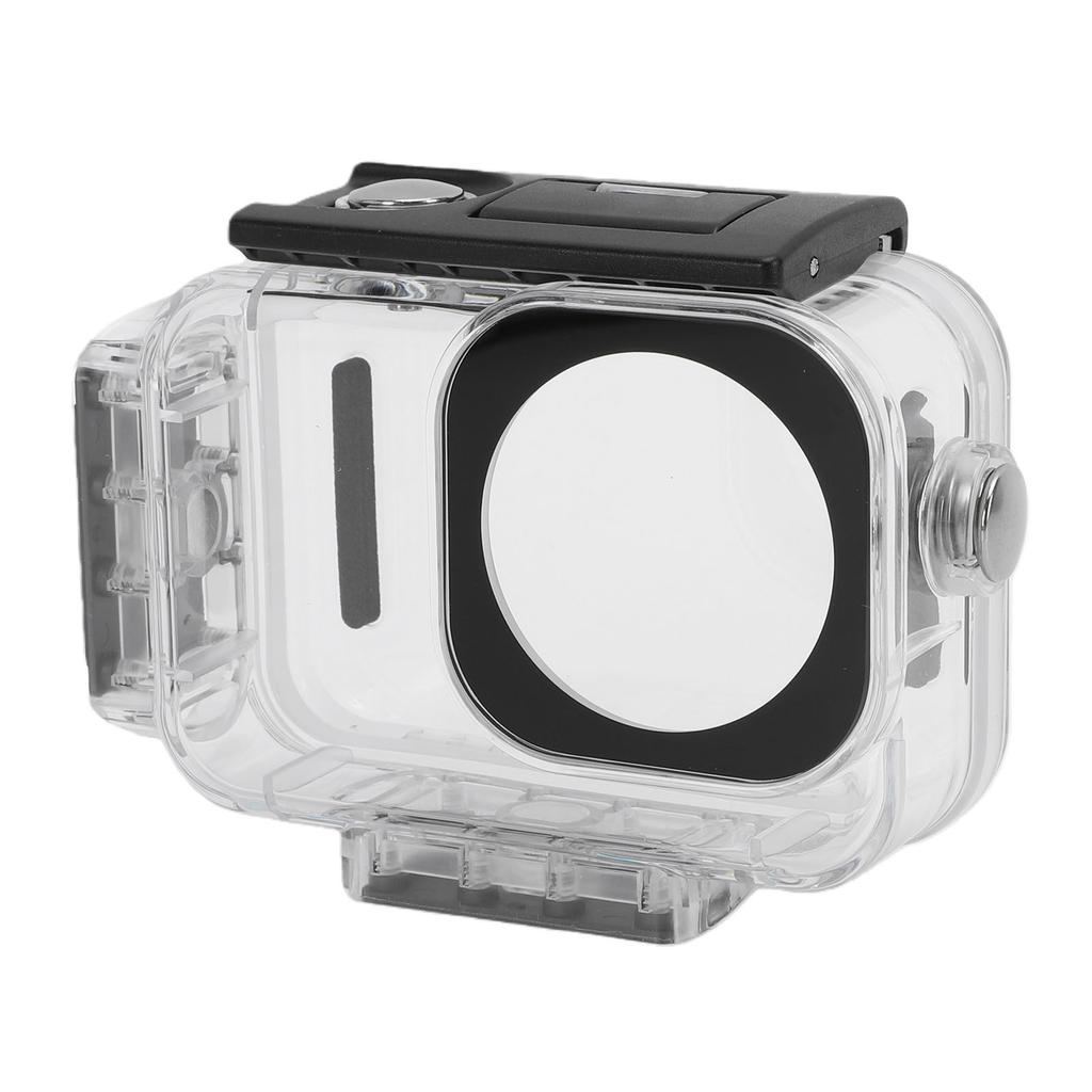 Water Proof Case Fit for DJI OSMO ACTION 6 Camera PC 196FT Quick Release Magnetic Action Camera Protective Underwater