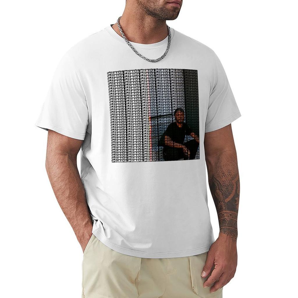 JPEGMAFIA Veteran Text Design T-Shirt Kleidung neue Ausgabe Anime Figuren Geschenke für Freund Herren T-Shirts