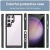 Shockproof Transparent TPU Case for Samsung Galaxy S24 Ultra S23 FE S22 Plus Protective Shockproof Full Protection Cover