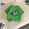 Girls' Fashionable T-shirt For Summer, Children's Casual Top