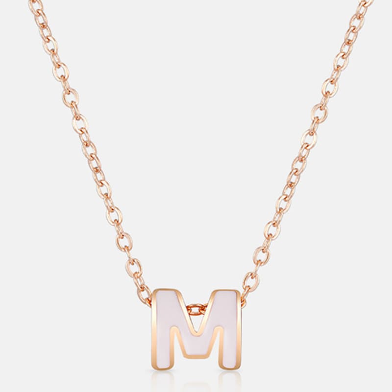 METROCITY JEWELRY M Basic Rose Necklace A241BN9171RPQ