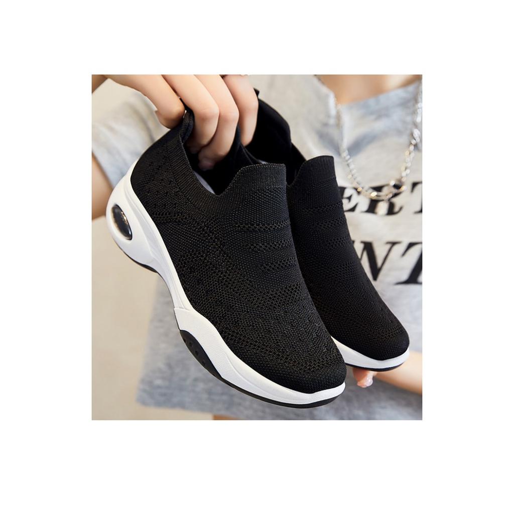 Schuhe für Damen, Weichsohlige Luftgepolsterte Schuhe, Atmungsaktive Freizeit-Sportschuhe