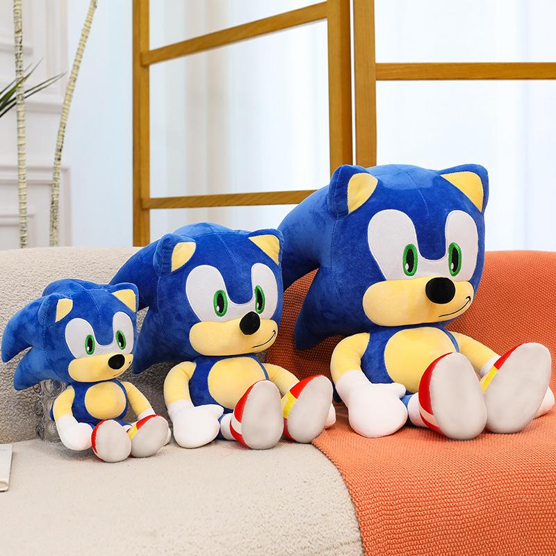 Sonic the Hedgehog Plush Toy Doll Super Sound Mouse Sonic Doll Pillow Ragdoll