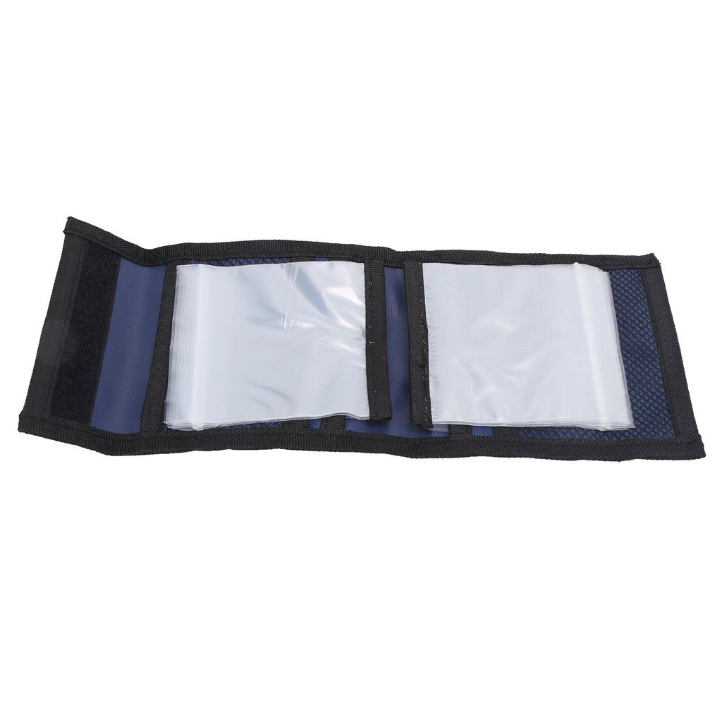 10 Pockets Fly Fishing  er Wallet Case for Tippet Storage Bag Fly Fishing Accessories