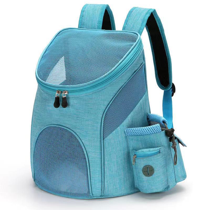

Portable Small Pet Backpack for Dogs and Cats - Hidden Design for Travel and Outings Small 33x30x24cm