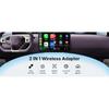 Wireless CarPlay Adapter 2026 Upgrade Wired CarPlay To Wireless, Mini USB Design for Cars with Built-in Wired Apple CarPlay Seam