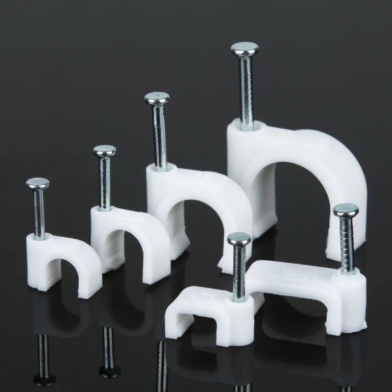 Bingyu BY-658 Plastic U-shaped Cable Clips