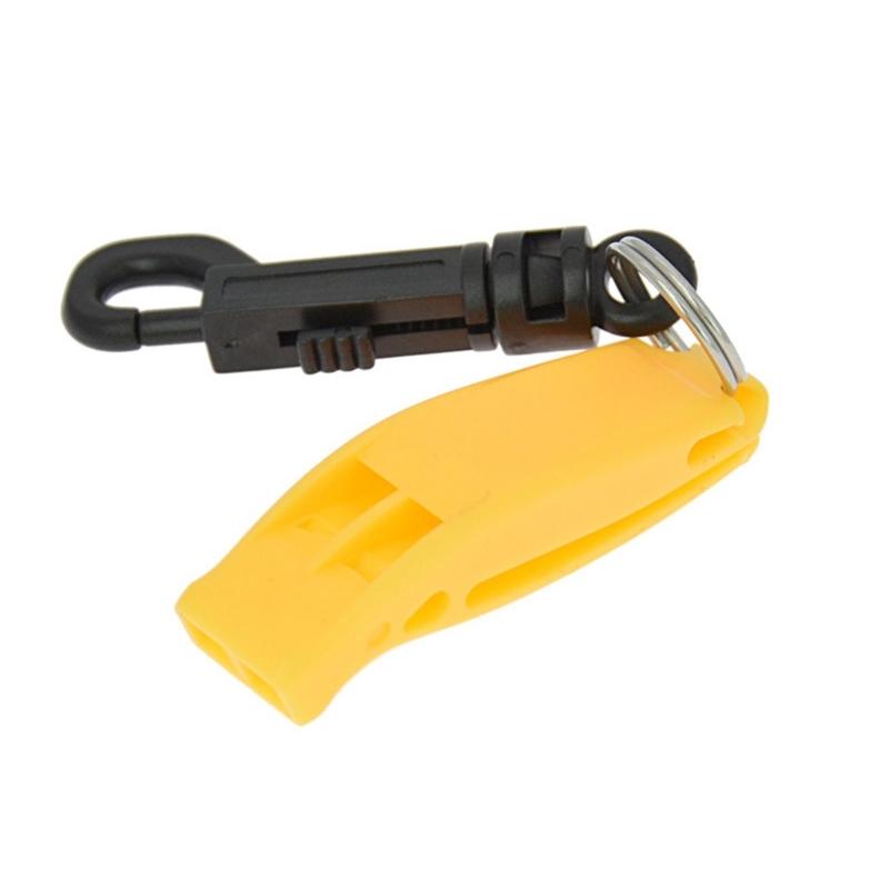 Outdoor Multifunction Whistled Emergencies Compasses With Hook Safety Whistle for Wilderness Mountaineering Tool