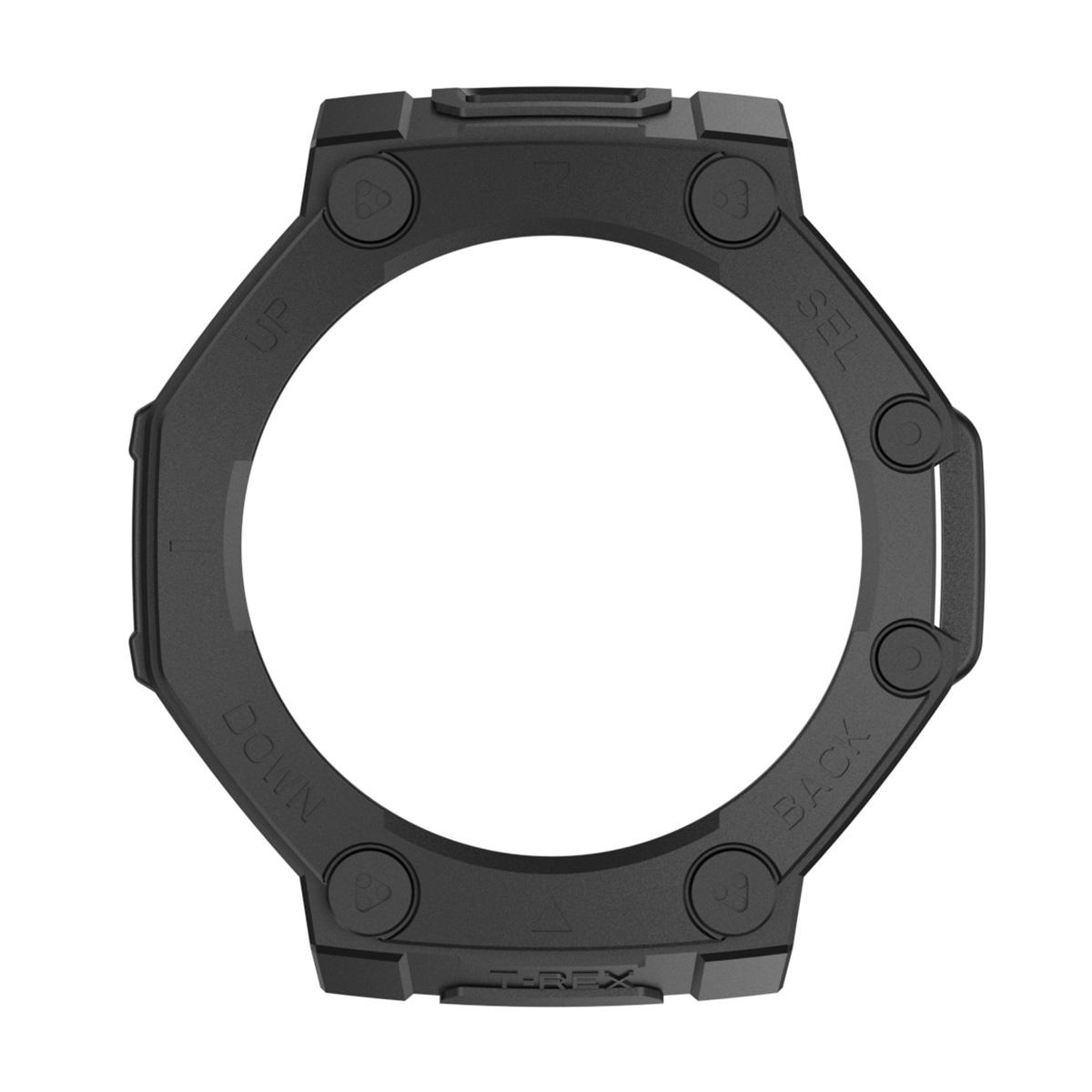 

Защитный чехол для ПК для Huami Amazfit T-rex 3Pro 48 мм Полый износостойкий Защитная крышка Рамка Аксессуары для умных часов Amazfit T-Rex 3 Pro чёрный