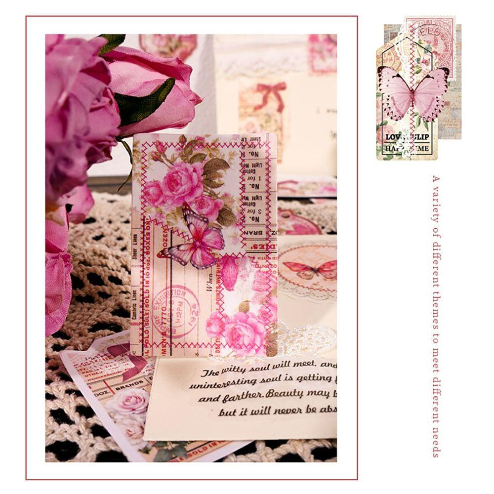 30Pcs Student Stationery Decorative Stickers DIY Washi Stickers Fashion Scrapbooking Sticker