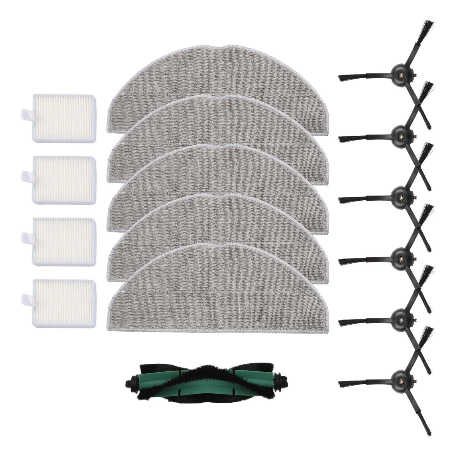 Replacement Brush Kit Efficient Dirt Removal Filter For Pet Hair
