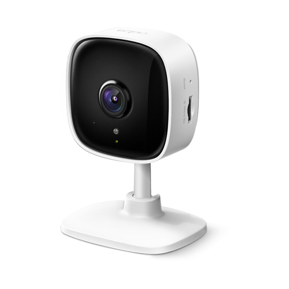 

TP-Link Tapo C100/A WiFi Camera with Micro SD Card Support, 1080p Night Vision, Motion Detection, Two-Way Talk, and a 3-Year Manufacturer s Warranty