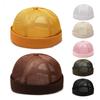 Quick Dry Brimless Hat Lightweight Daily Beanie Mesh Beanie Docker Cap Sailor Rolled Cuff Harbour Hat Casual Skullcap
