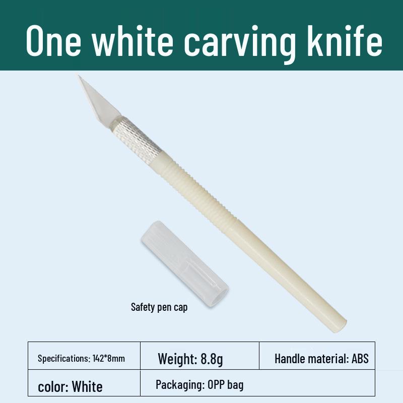 Precision Art Knife for Students - Ideal for Paper Cutting, Stamp Carving & Crafting