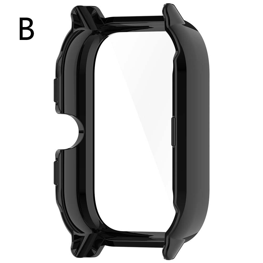 Tempered Glass Case For Nerunsa P66D Smart Watch Full Coverage PC Protective Cover 2 In 1 Integrated Protector Shell