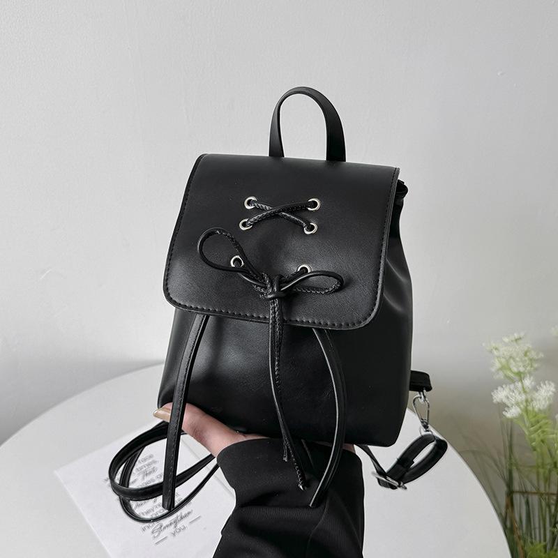 

Симпатичный рюкзак, женская сумка 2024 года, новый школьный рюкзак в стиле колледжа, вместительный школьный рюкзак для студентов колледжей и студентов чёрный