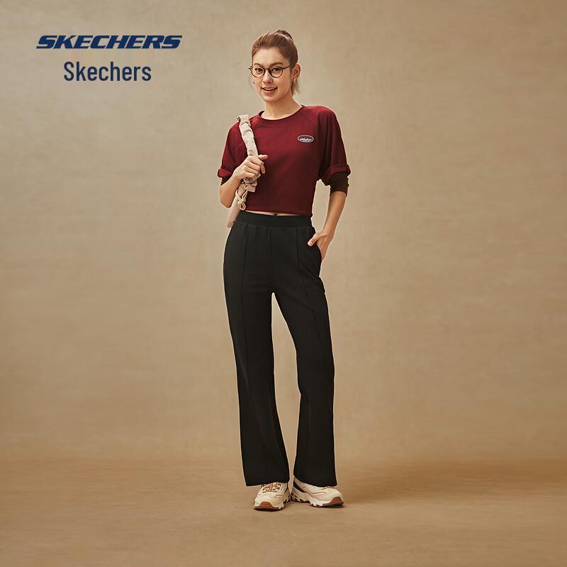 Skechers Women's Lightweight Flared Casual Pants L226W023