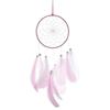 Pink Purple Hanging Drop Feathers Dream Catcher Hangings Fairy Tales Ornaments Girl Gifts Cute Home Decorations Bedroom Decor