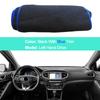 2 Layer Car Dashboard Cover Carpet For Hyundai IONIQ 2016 2017 2018  LHD RHD Rug Dash Mat  Cushion Anti-Sunshade Pad