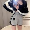 Spice Girls Sports Shorts Women Wear Summer All-in-one High Waisted Casual Slim Wide Leg A-line Hot Pants