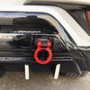 Front Rear Design Decoration Trailer Hooks ABS Material Car Tow Hook Sticker  Auto Decoration