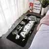 Tapis de sol Musique Pop A-ABBA Tapis Antidérapant pour Entrée Couloir Tapis Cuisine Adsorbant l'Eau Tapis Moelleux Décor de Chevet