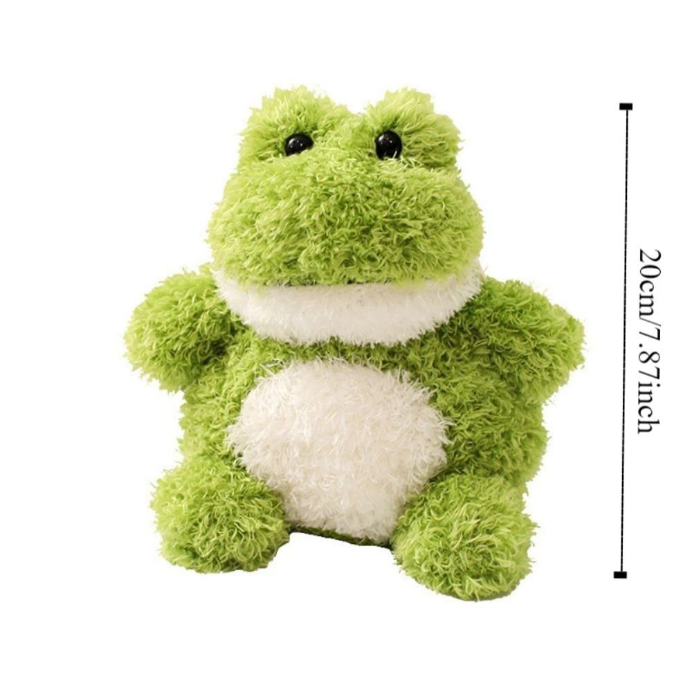 Interactive Simulation Frog Stuffed Toys Handmade Cartoon Sleeping Doll  Kids Gifts