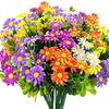 1/2/4/5Pcs Daisy Artificial Flowers Bouquet Fake Flower for Home Room Decor Garden Wedding Decoration DIY Vase Potted Plant