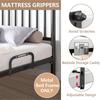 Adjustable Mattress Anti-Slip Stopper Bed Frame Fastener Metal Bed Frame Fixator Durable for Secure Mattress Positioning