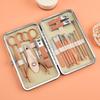 Easy To Clean Stainless Steel Manicure Set 4-18Pcs Professional Nail Clipper Kit for Daily Nail Care