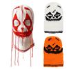 Fun Ghost Balaclava Men Costume Hats Halloween Gift Warm Soft Bucket Hat Halloween Gift Warm Soft Balaclava Hat