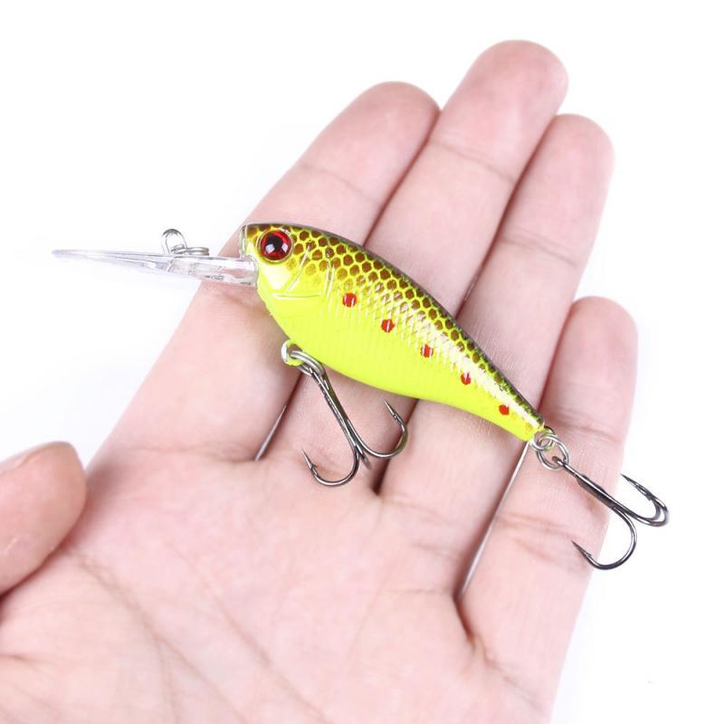 Floating Minnow Lua Bait8CM 7G 6Large Tongue Board Long Casting Bionic Lure Freshwater Saltwater Universal Fishing Bass Fake Bai