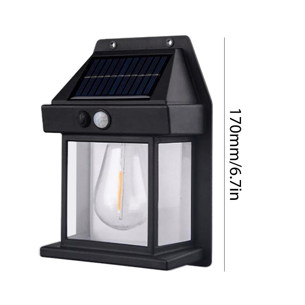 Outdoor Solar Lantern IP65 Waterproof Outdoor Wall Lamp Last Up To 8H Solar Lawn Light Solar Yard Lamp for Pathway Villa Outdoor