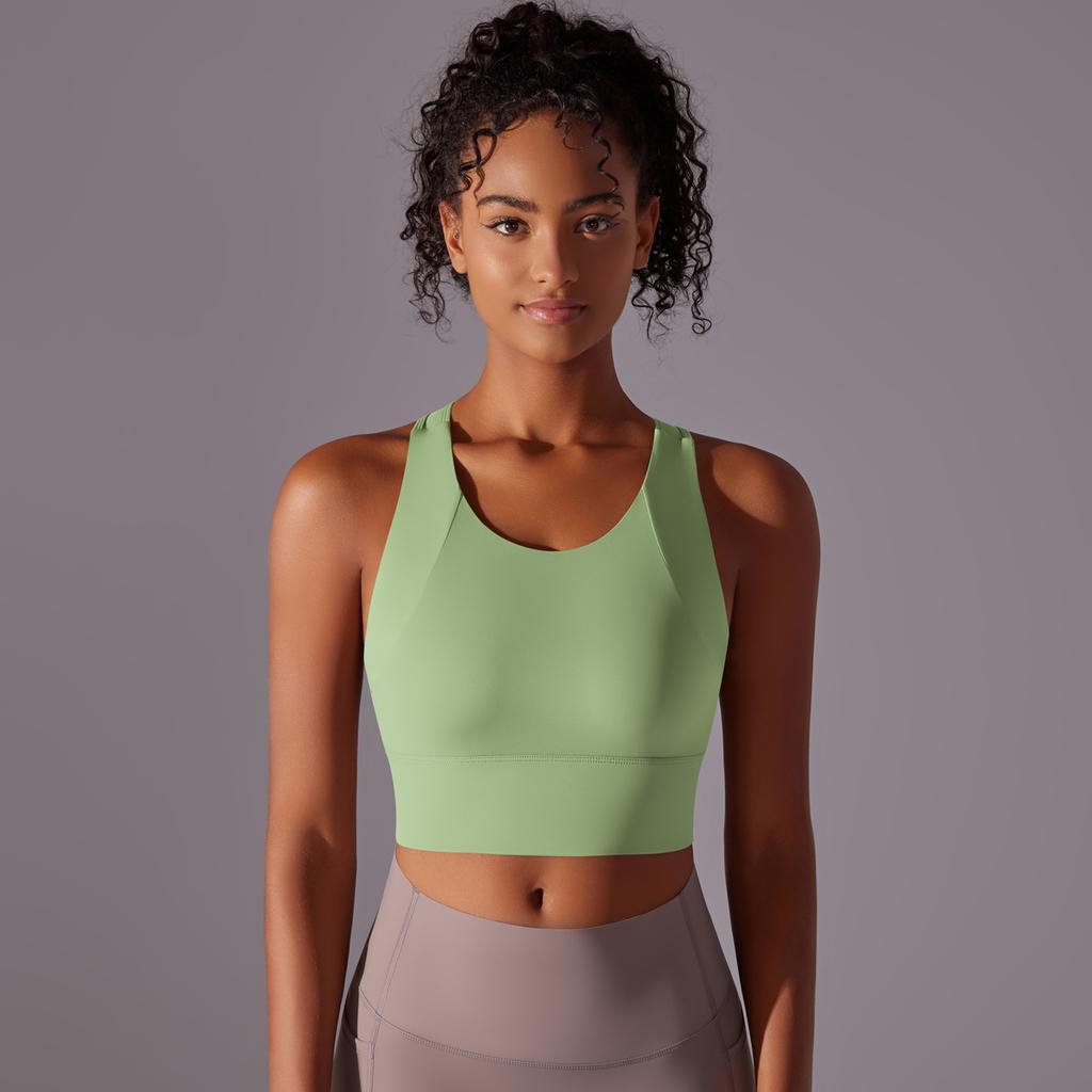 Auroth Gilet Antishock da Donna Elastico Yoga Sport Fitness Canotta Allenamento in Palestra Asciugatura Rapida Reggiseno
