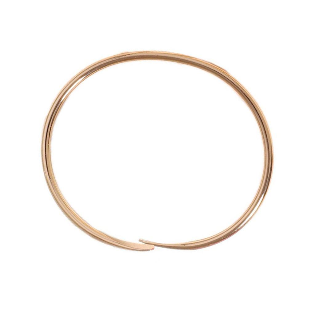 Stylish and Simple Casual Metal Creative Minimalist Design Open Women's Bracelet Versatile Daily Wear