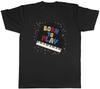 Born To Play the Piano Melody Notes Keys Mens T-Shirt Tee Gift Top