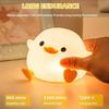Duck Night Light for Children, Dimmable Touch Control, Portable and Rechargeable, Birthday Christmas Gifts