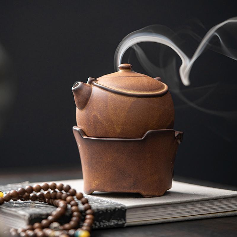 Incense Burner Retro Ceramic Incense Burner Indoor Aromatherapy Burner Decorative Ornament