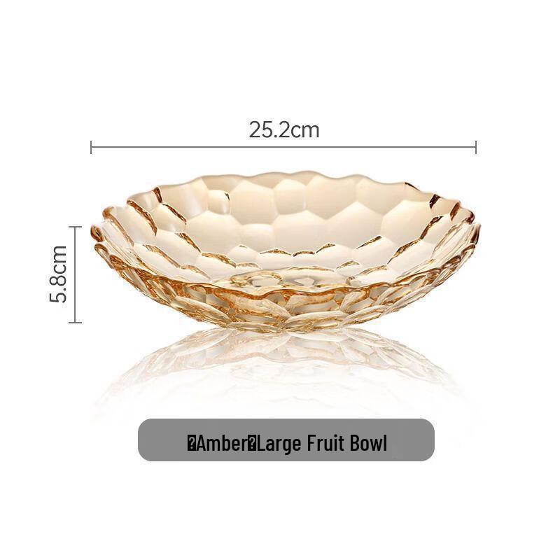 Jie Xing Crystal Fruit Bowl