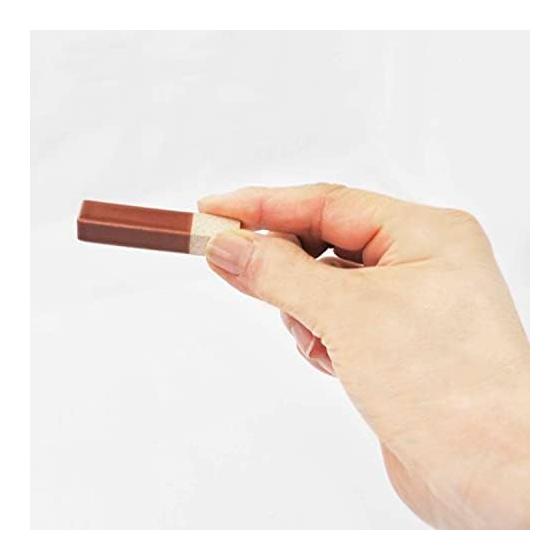 Kawai Haze Chopstick Rest, Red, 1x1x5.3cm, Made In Japan, Nuance Color, Ceramic, Simple, Rectangular